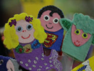 Colourful finger puppets from Upwardly Mobile