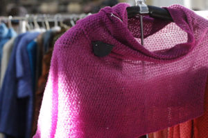 Hand -Dyed Merino Wool Scarves from Nullarbor Nights Knitwear