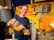 fresh squeezed juice from a market favourite, Jo's Juice