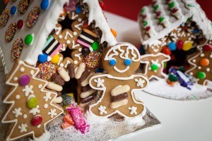 Old Bus Depot Markets, Christmas Gingerbread houses