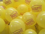 Old Bus Depot Markets - 20th Birthday Celebrations. Bunch of balloons