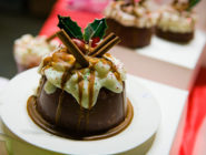 Old Bus Depot Markets - Christmas chocolate puddiing