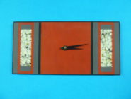 Old Bus Depot Markets Stallholder - Desired Glass. Glass clock