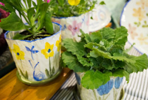 Old Bus Depot Markets Stallholder - Ceramic Pottery By Meg. Pot Plants.