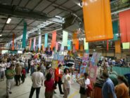 Old Bus Depot Markets stallholders and visitors