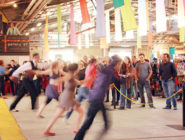 Old Bus Depot Markets Buskers, Jumptown Swing. Performing at the markets