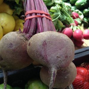 Fresh produce at the Old Bus Depot Markets