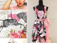 Boho Fox Collage with inspiration and dress