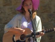 Old Bus Depot Markets busker, Shelby Grace