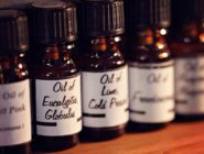 Selection of oils made by Old Bus Depot Markets stallholder, Cottage Garden