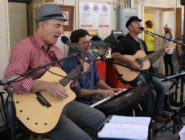 Tinker's Cuss performing at the Old Bus Depot Markets