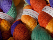 Wool Skeins at Old Bus Depot Markets for A Celebration of Wool