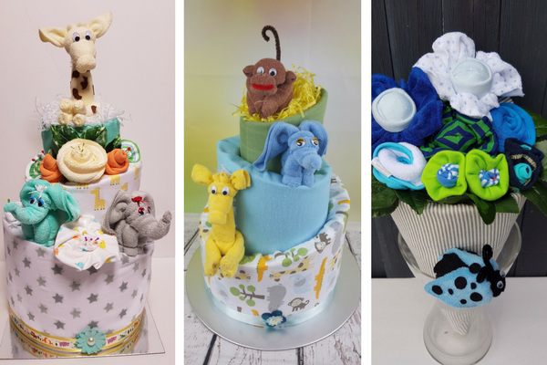 Bubbalicious Nappy Cakes and Baby Bouquets at the Old Bus Depot Markets
